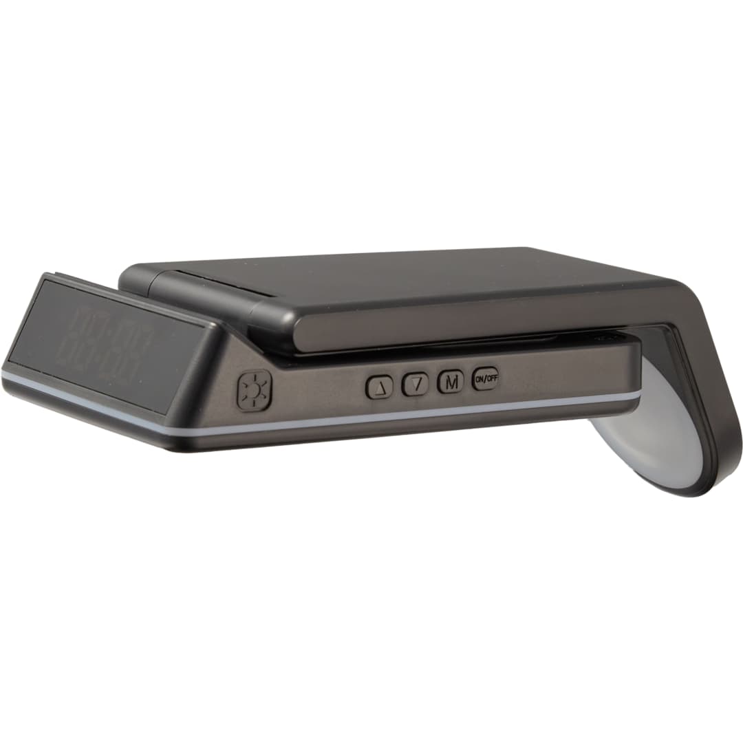 TriCharge Plus 3-IN-1 Qi Wireless Charging Stand - 7143-66 Black