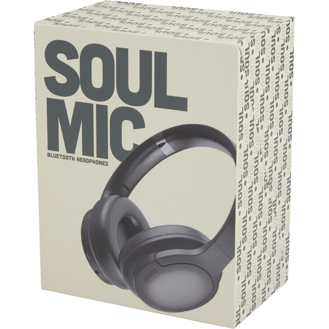 SoulMic Bluetooth Headphones - 7195-70 Black