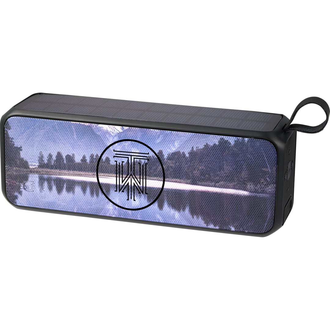 Solar Sound Outdoor Bluetooth Speaker - 7197-57 Black