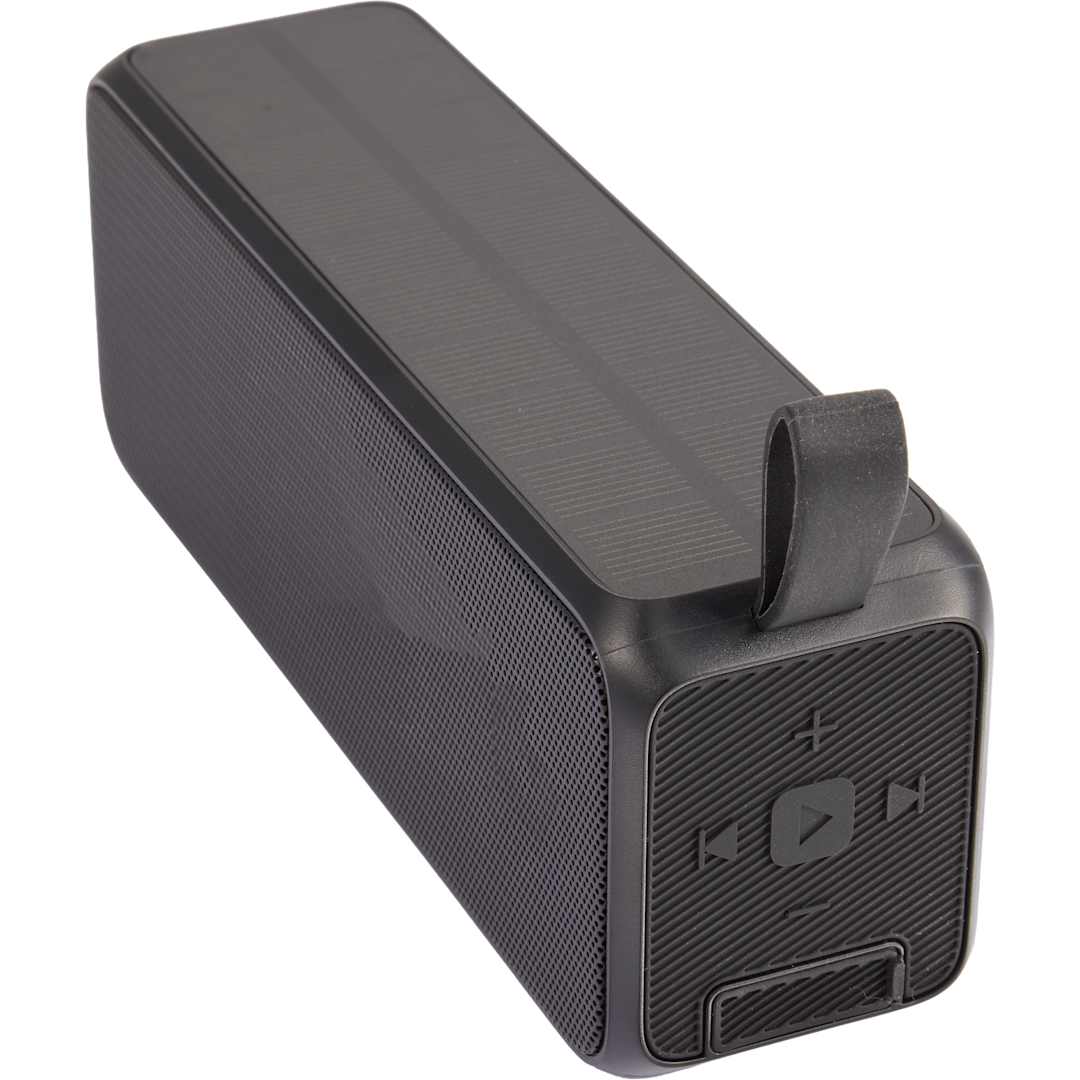 Solar Sound Outdoor Bluetooth Speaker - 7197-57 Black