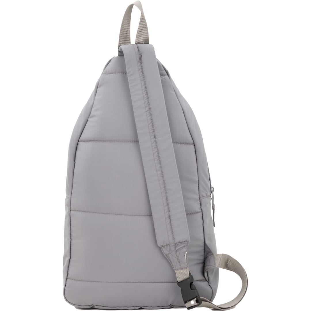 Puffer Recycled Sling Backpack - 9898-11 Gray