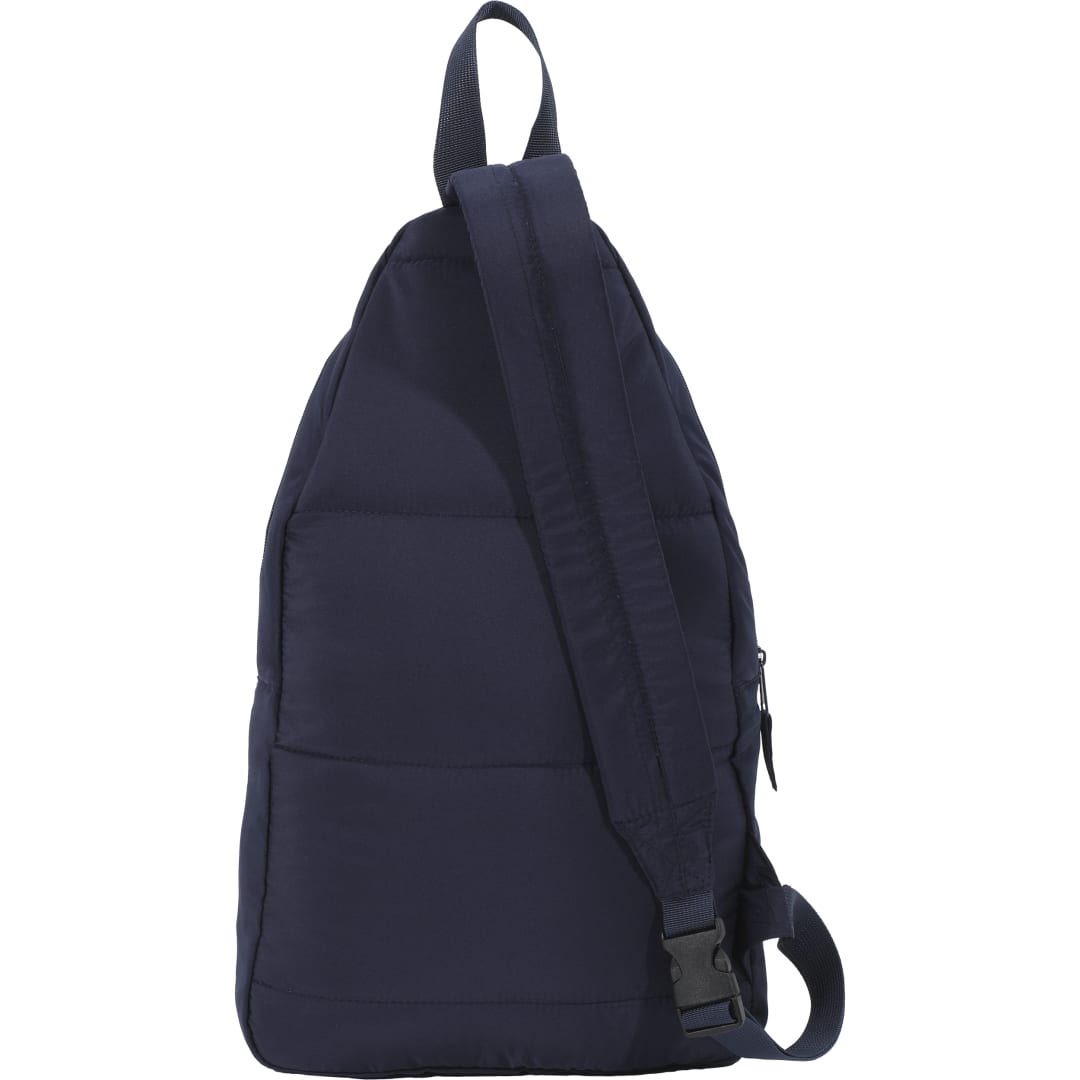 Puffer Recycled Sling Backpack - 9898-11 Blue