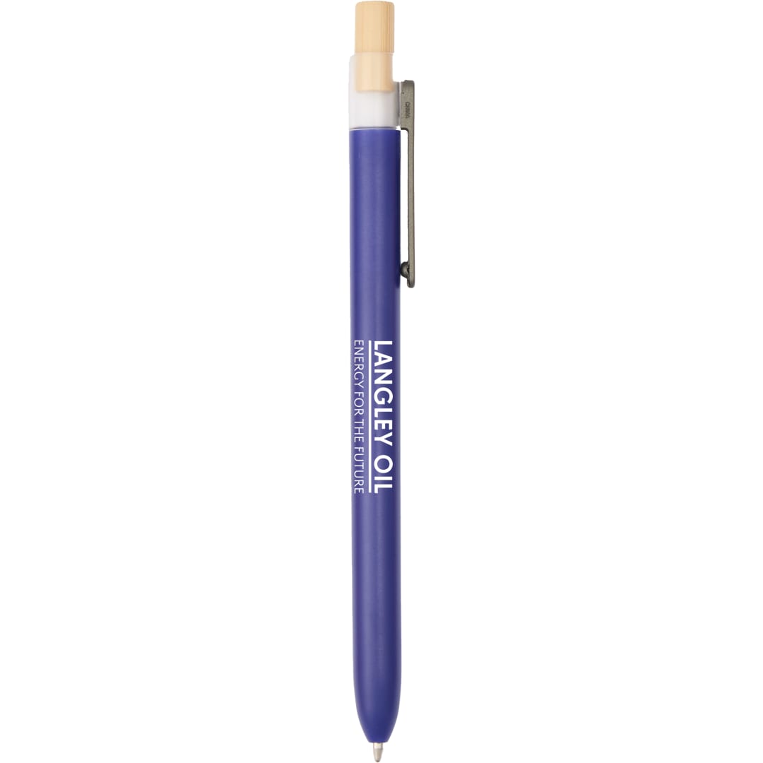 Paige Recycled Ocean Bound Plastic Pen - SM-5201 Blue