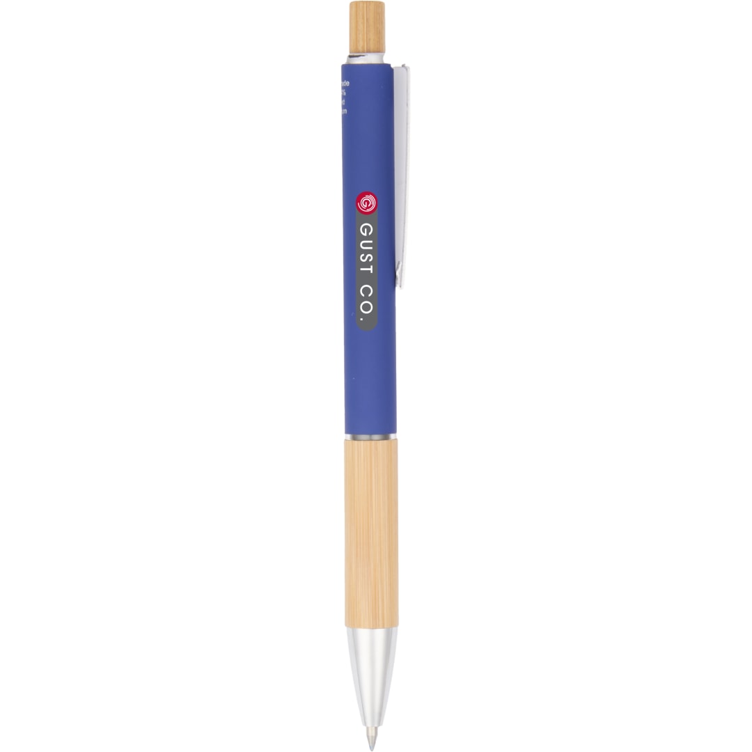 Bamboo rAL Soft Touch Ballpoint - SM-5205 Blue