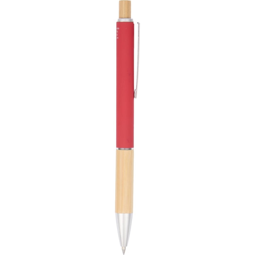 Bamboo rAL Soft Touch Ballpoint - SM-5205 Red