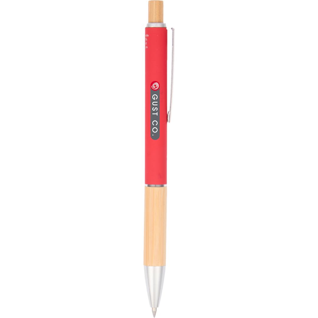 Bamboo rAL Soft Touch Ballpoint - SM-5205 Red