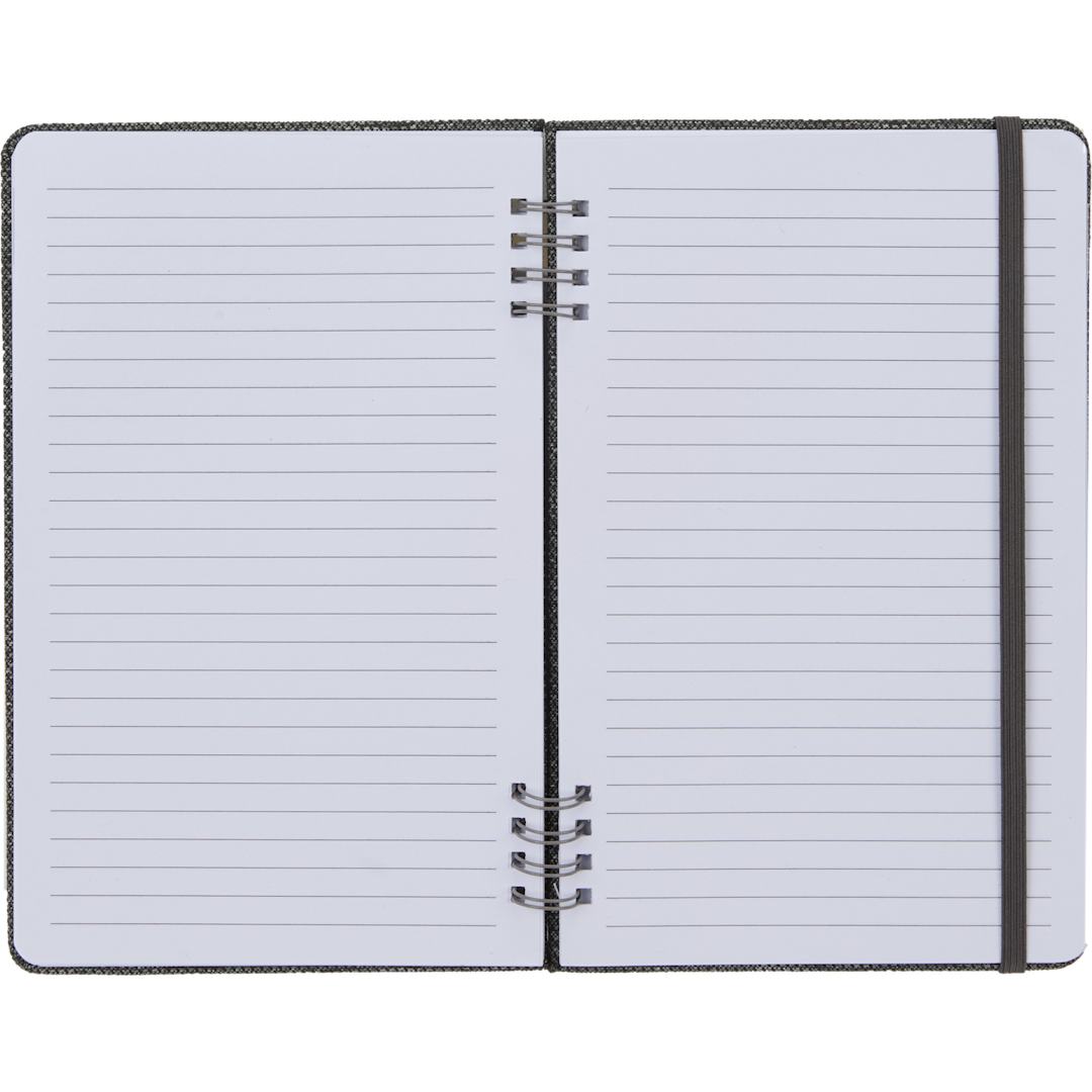 5” x 7” Vila Spiral Notebook - SM-5209 Gray