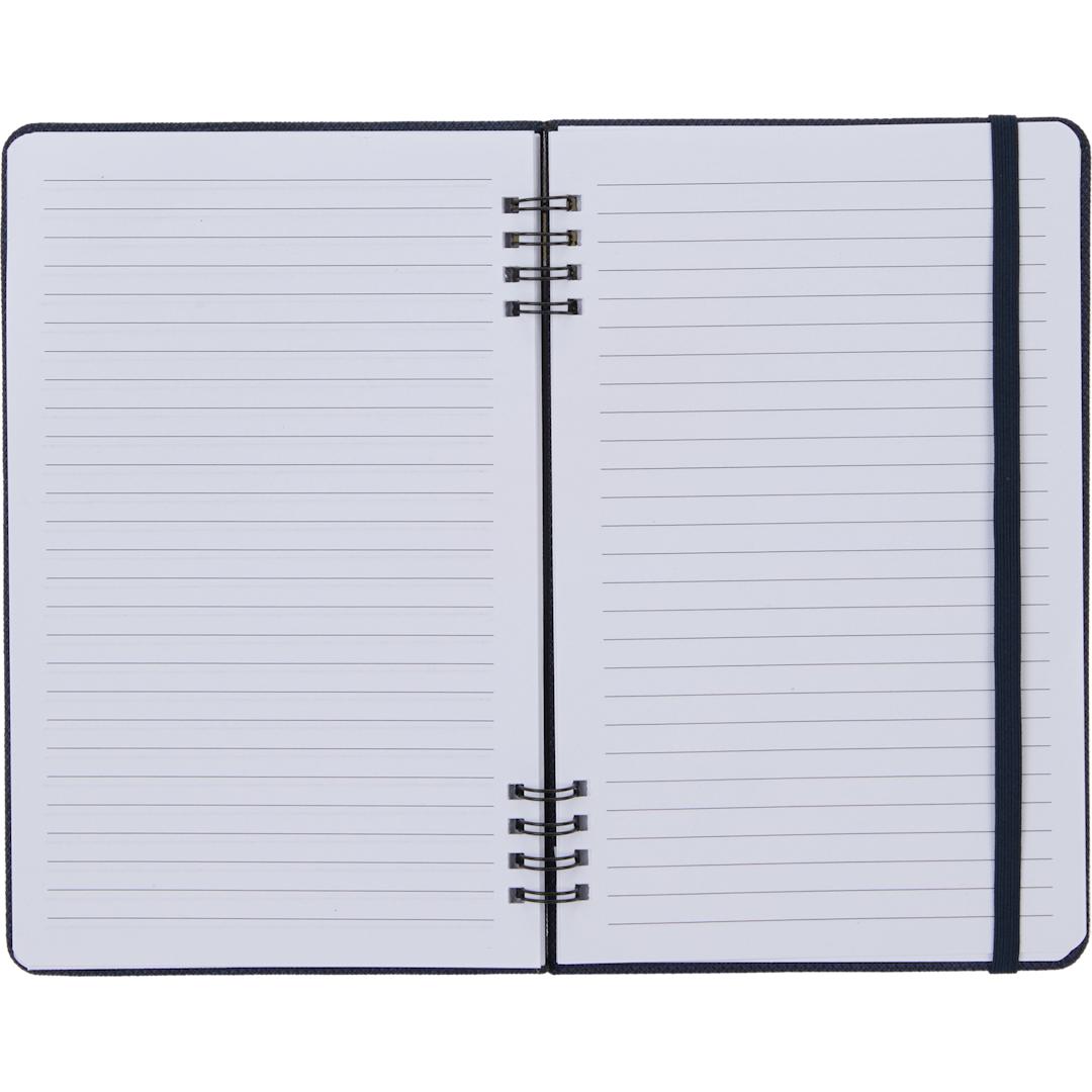 5” x 7” Vila Spiral Notebook - SM-5209 Blue