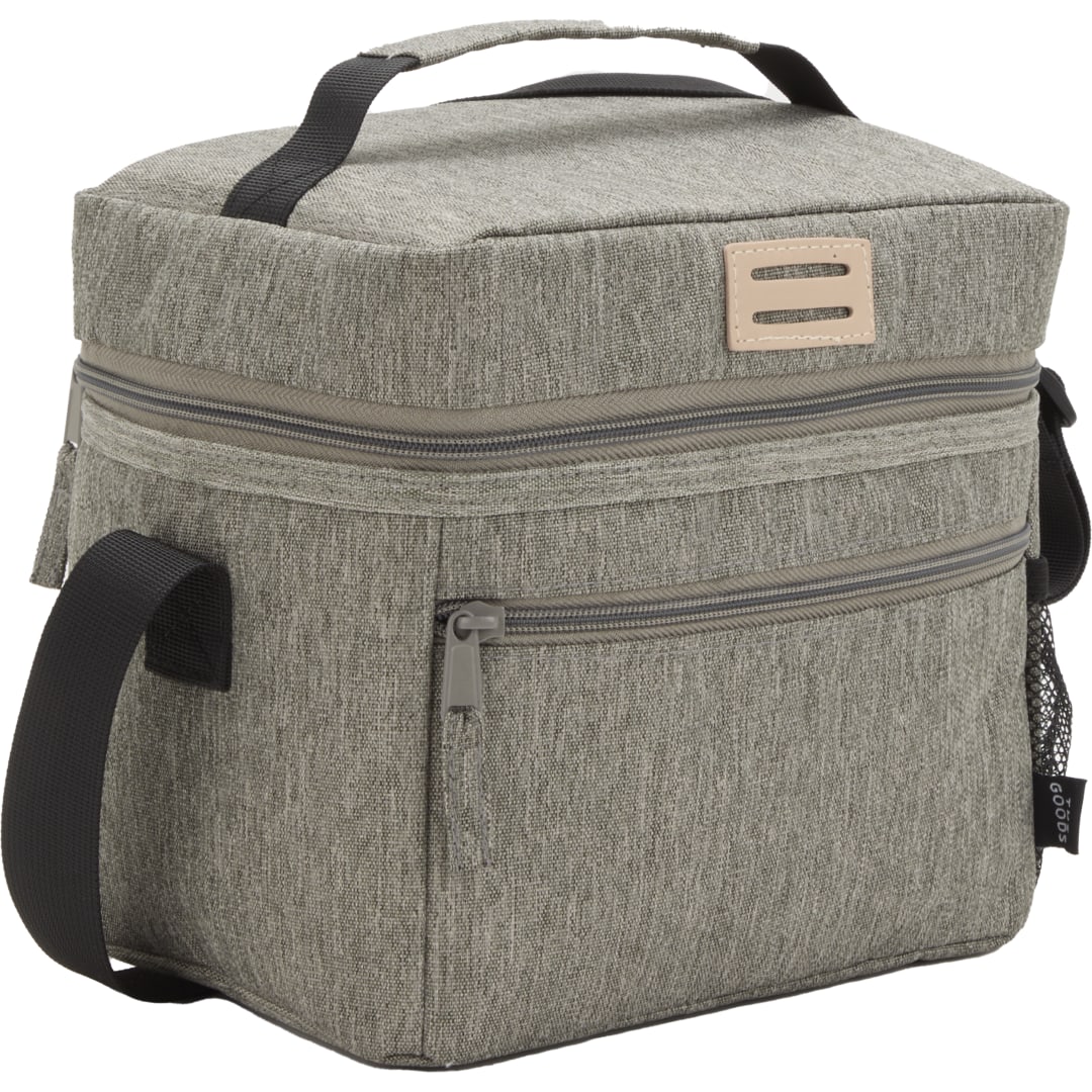 The Goods Recycled 9 Can Lunch Cooler - SM-5716 Gray