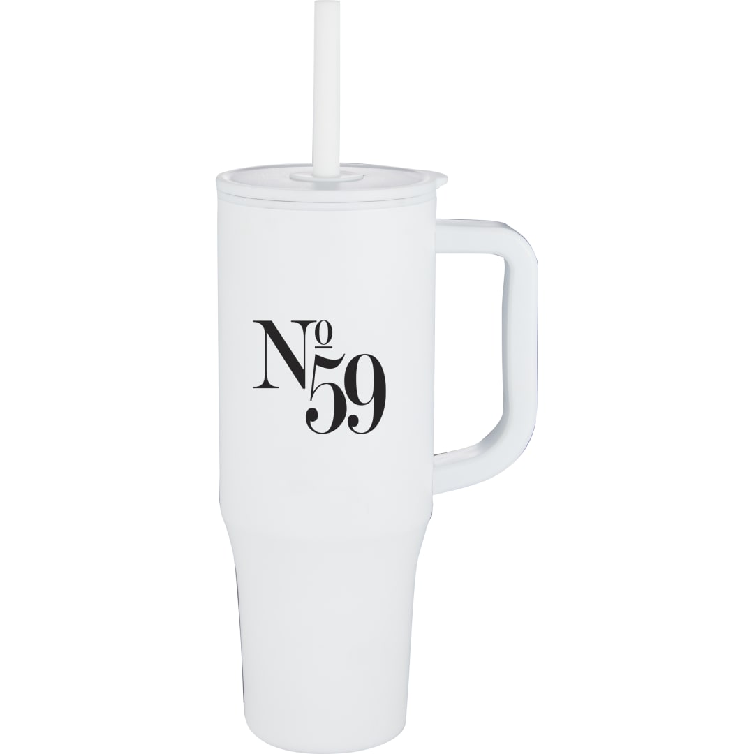 Erie 30oz Eco-Friendly Straw Mug - SM-6964 White