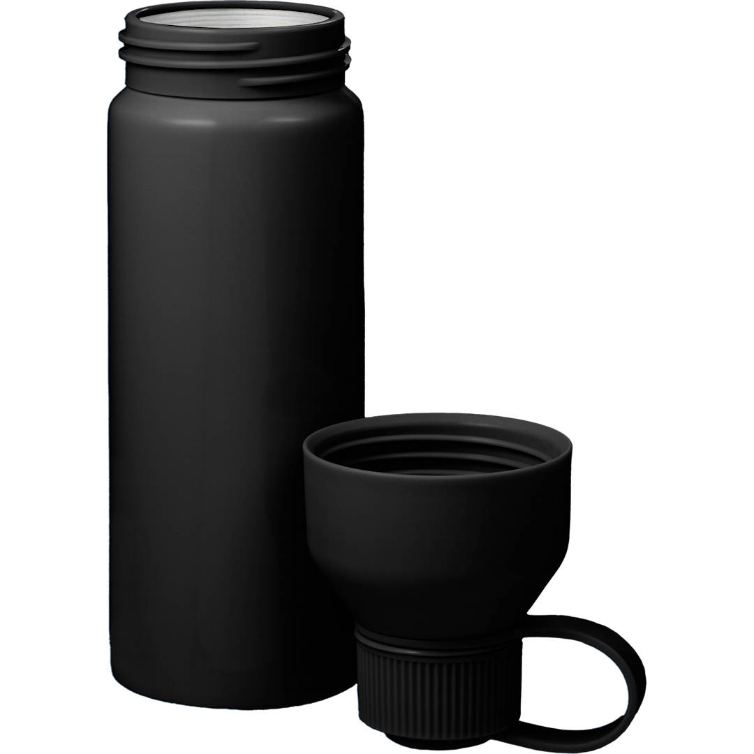 DUO 26oz Recycled Aluminum Bottle - SM-6966 Black