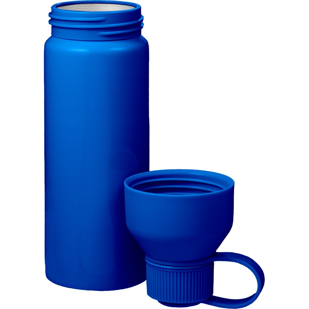 DUO 26oz Recycled Aluminum Bottle - SM-6966 Blue