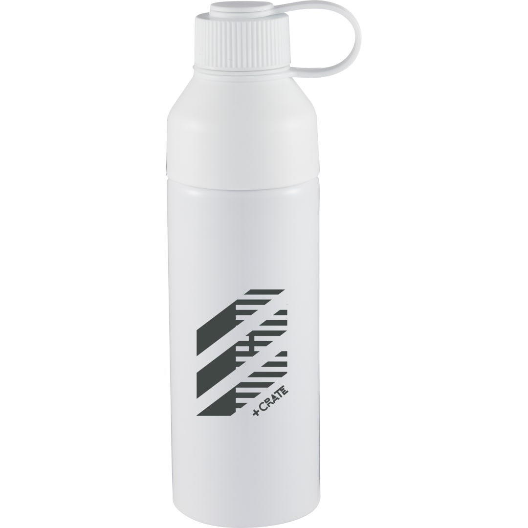 DUO 26oz Recycled Aluminum Bottle - SM-6966 White