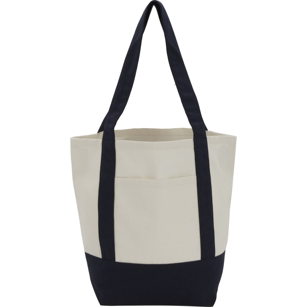 Mini Recycled 8oz Cotton Canvas Tote - 7901-55 Black