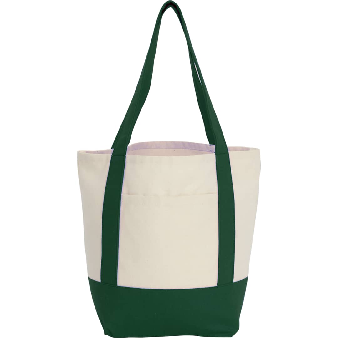 Mini Recycled 8oz Cotton Canvas Tote - 7901-55 Green