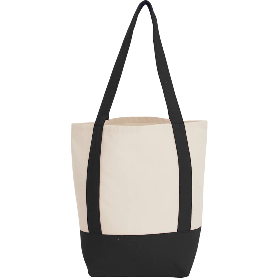 Mini Recycled 8oz Cotton Canvas Tote - 7901-55 Black