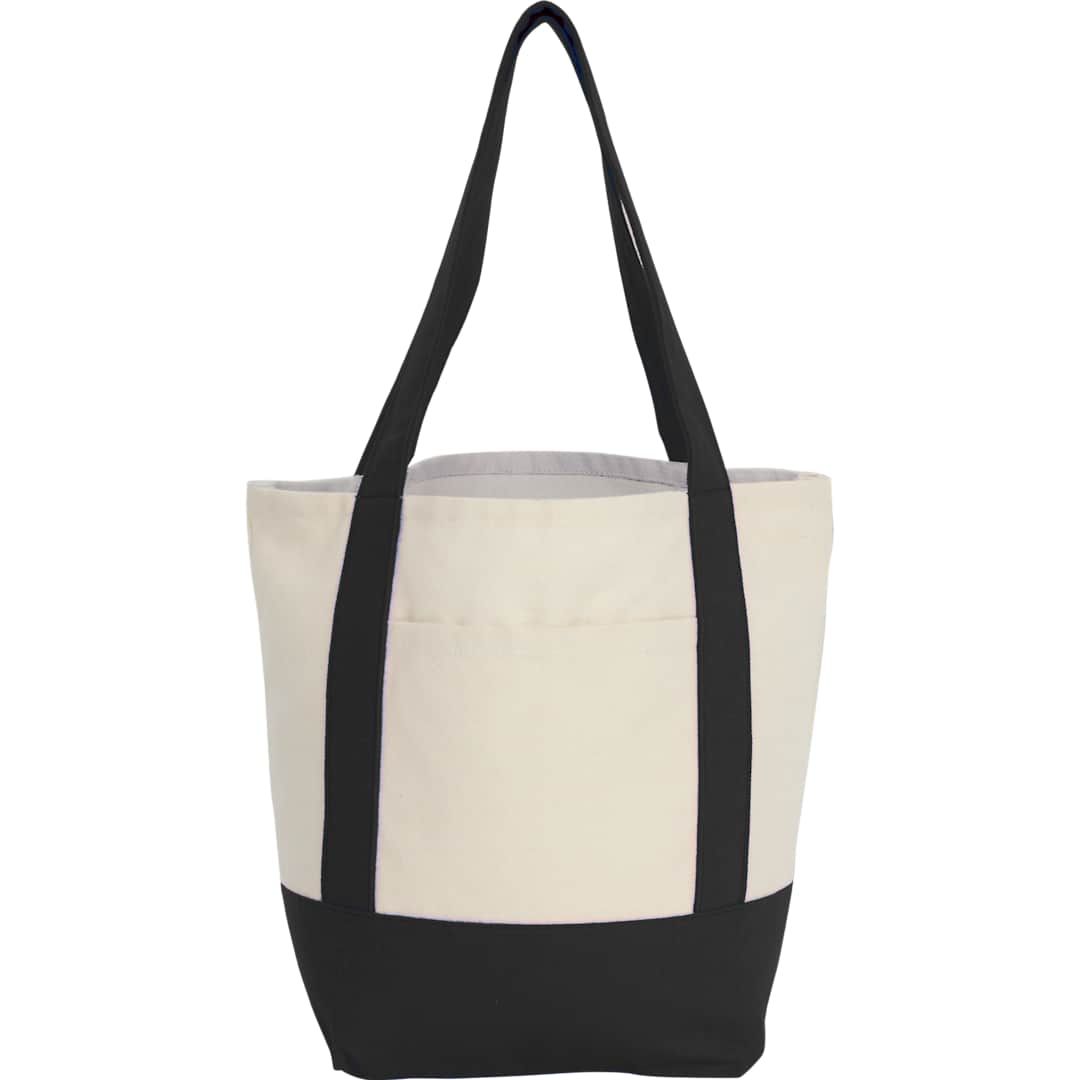Mini Recycled 8oz Cotton Canvas Tote - 7901-55 Black