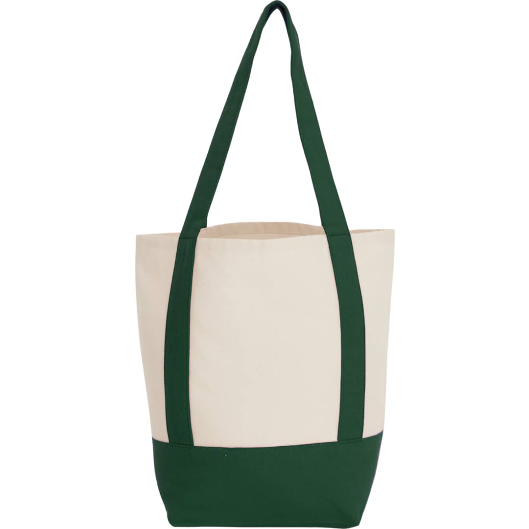 Mini Recycled 8oz Cotton Canvas Tote - 7901-55 Green