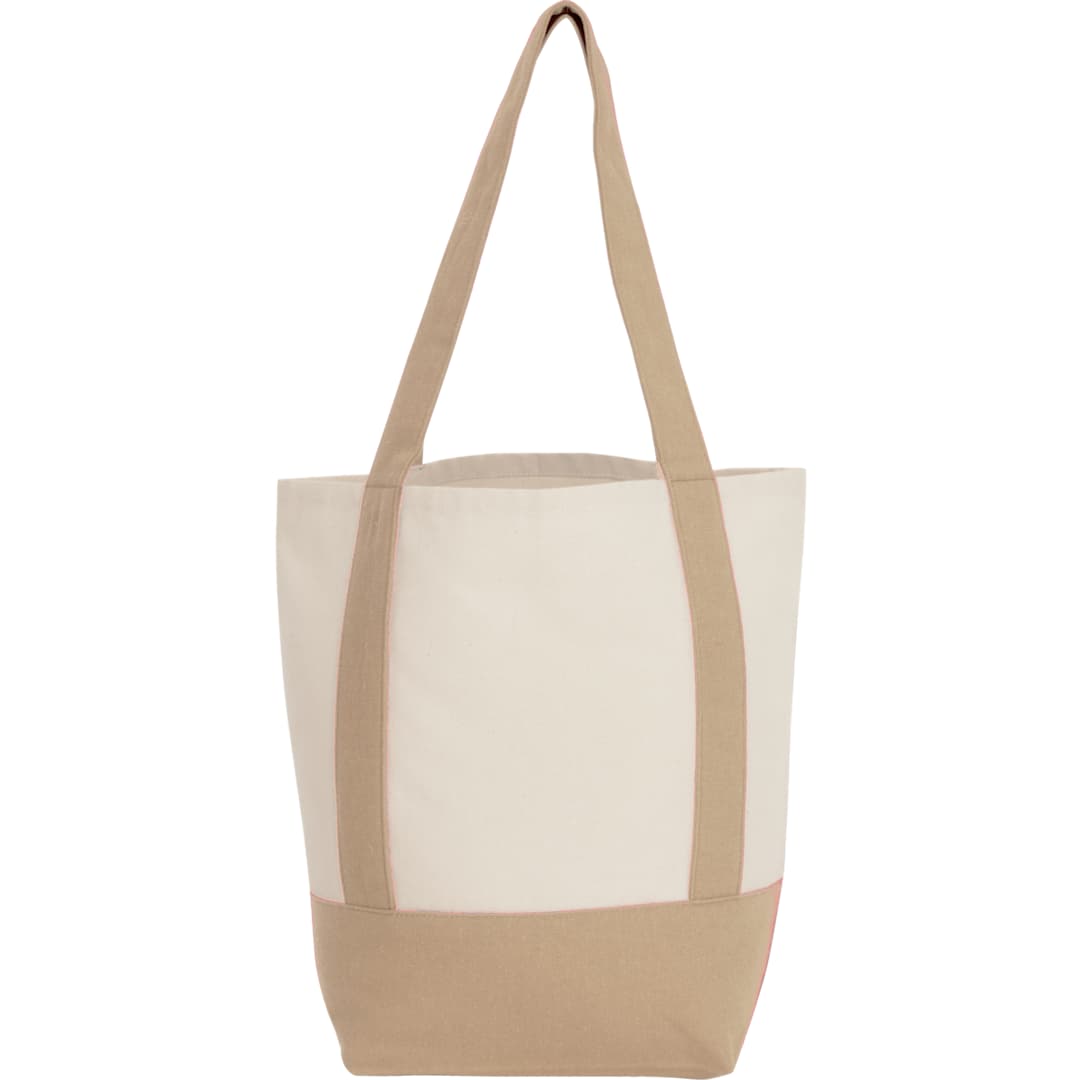 Mini Recycled 8oz Cotton Canvas Tote - 7901-55 Tan