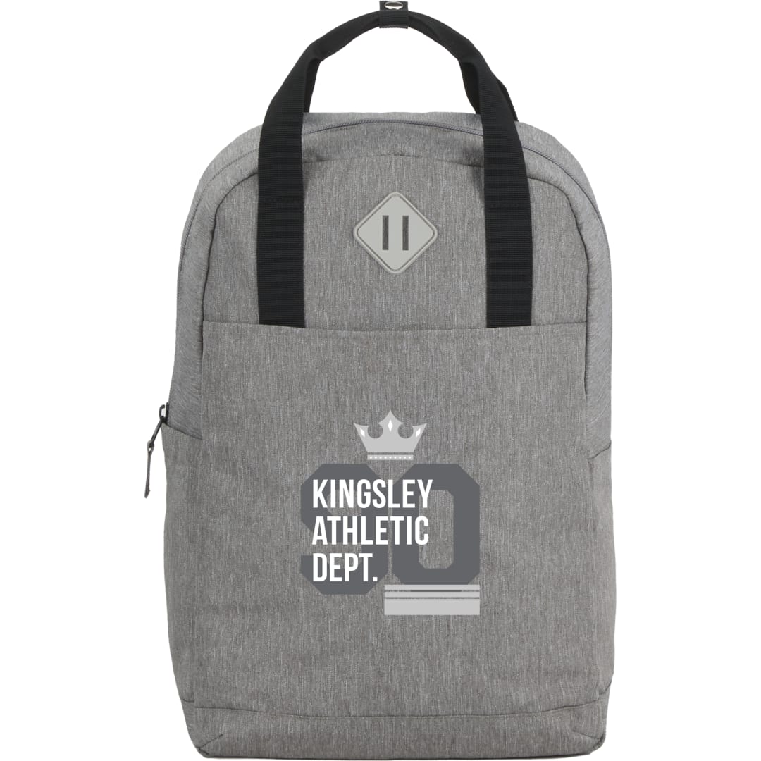 Lanier Recycled 15&quot; Laptop Backpack - 9898-05 Gray