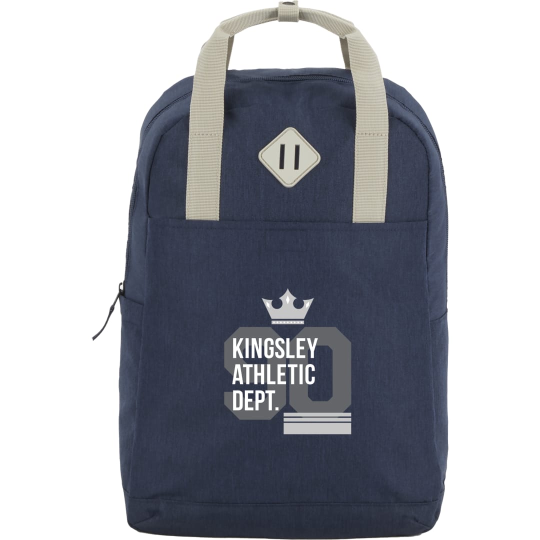 Lanier Recycled 15&quot; Laptop Backpack - 9898-05 Blue