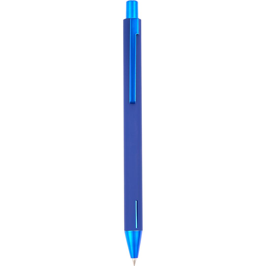 Halo Soft Touch Recycled Aluminum Gel Pen - SM-5203 Blue