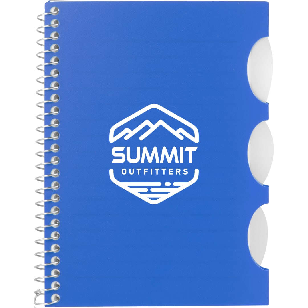 FSC&#174; Recycled 4” x 6” Multitask Notebook - SM-5208 Blue