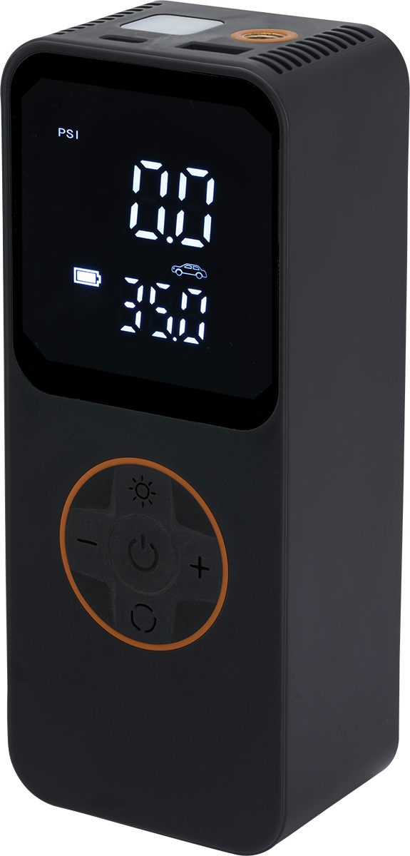 Gonfleur de pneus/pompe à air numérique - EL219 Black