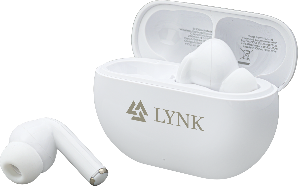 Boompods Écouteurs Echobuds Boompods™ - EL220 White