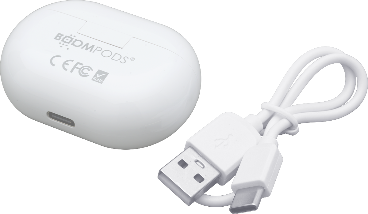 Boompods Écouteurs Echobuds Boompods™ - EL220 White