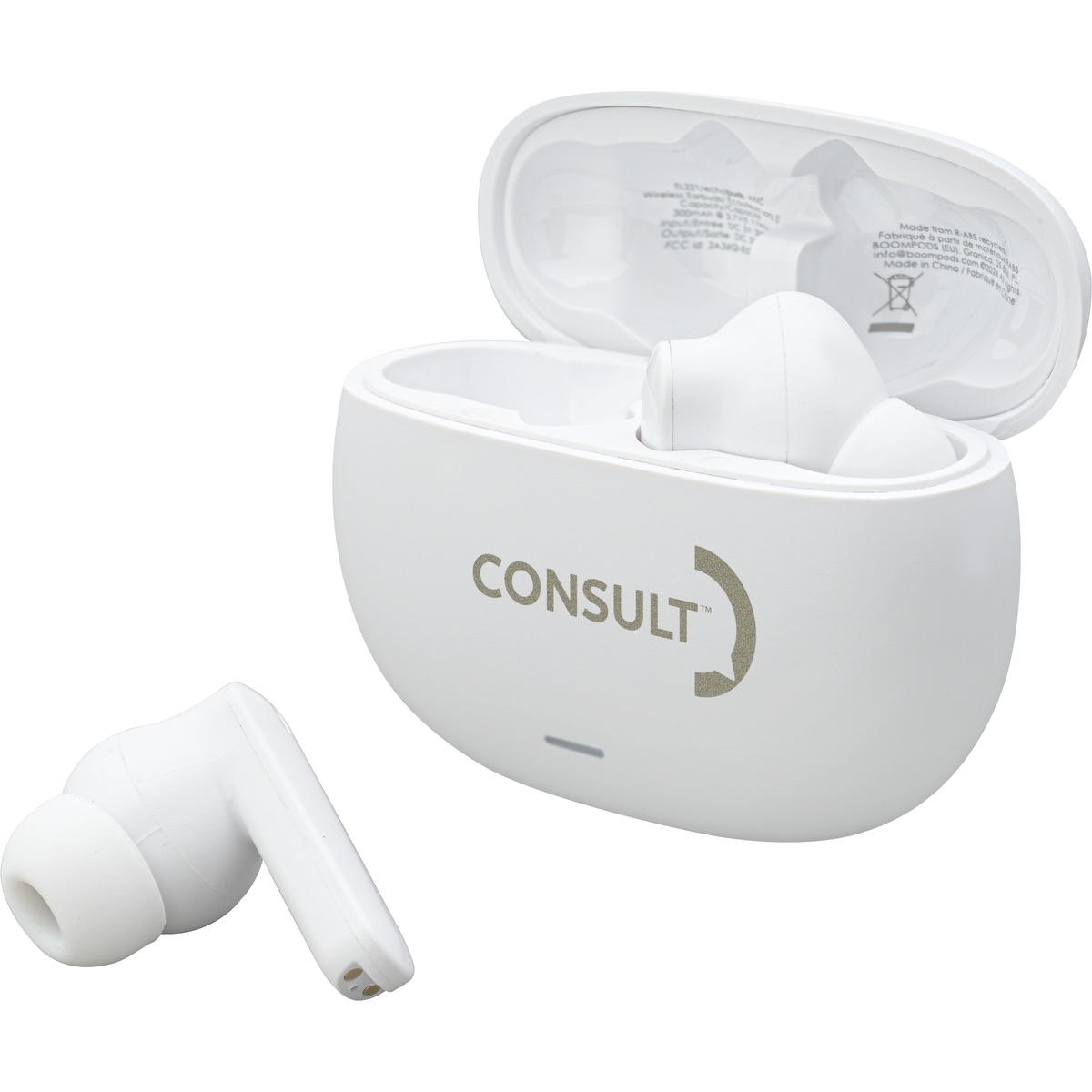 Boompods Écouteurs Echobuds à réduction de bruit Boompods™ - EL221 white