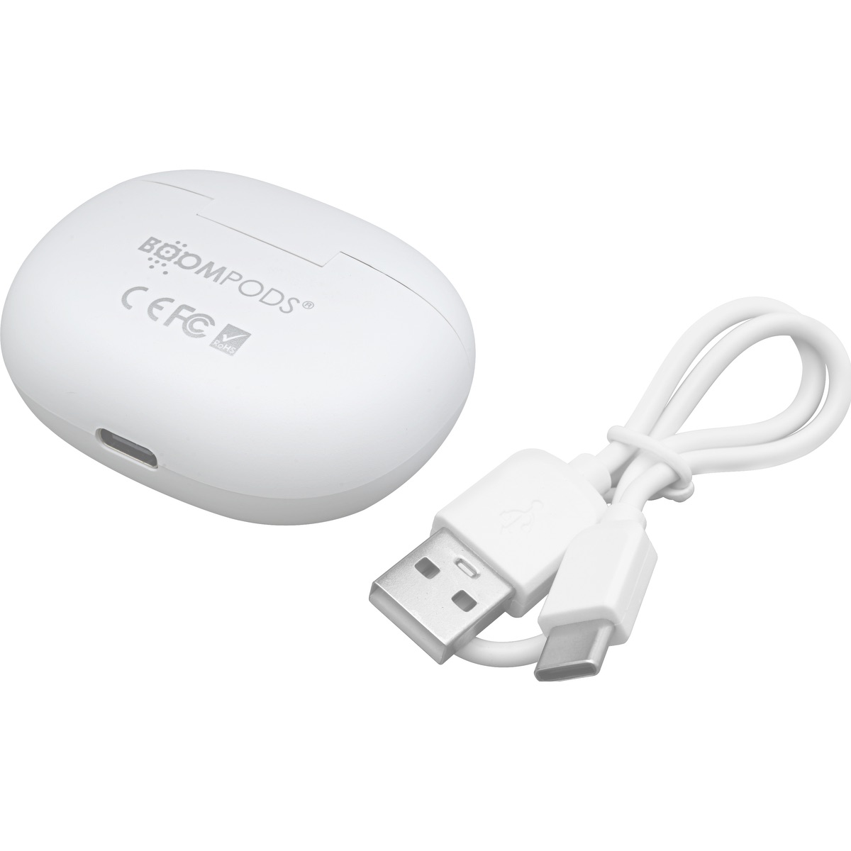 Boompods Écouteurs Echobuds à réduction de bruit Boompods™ - EL221 White