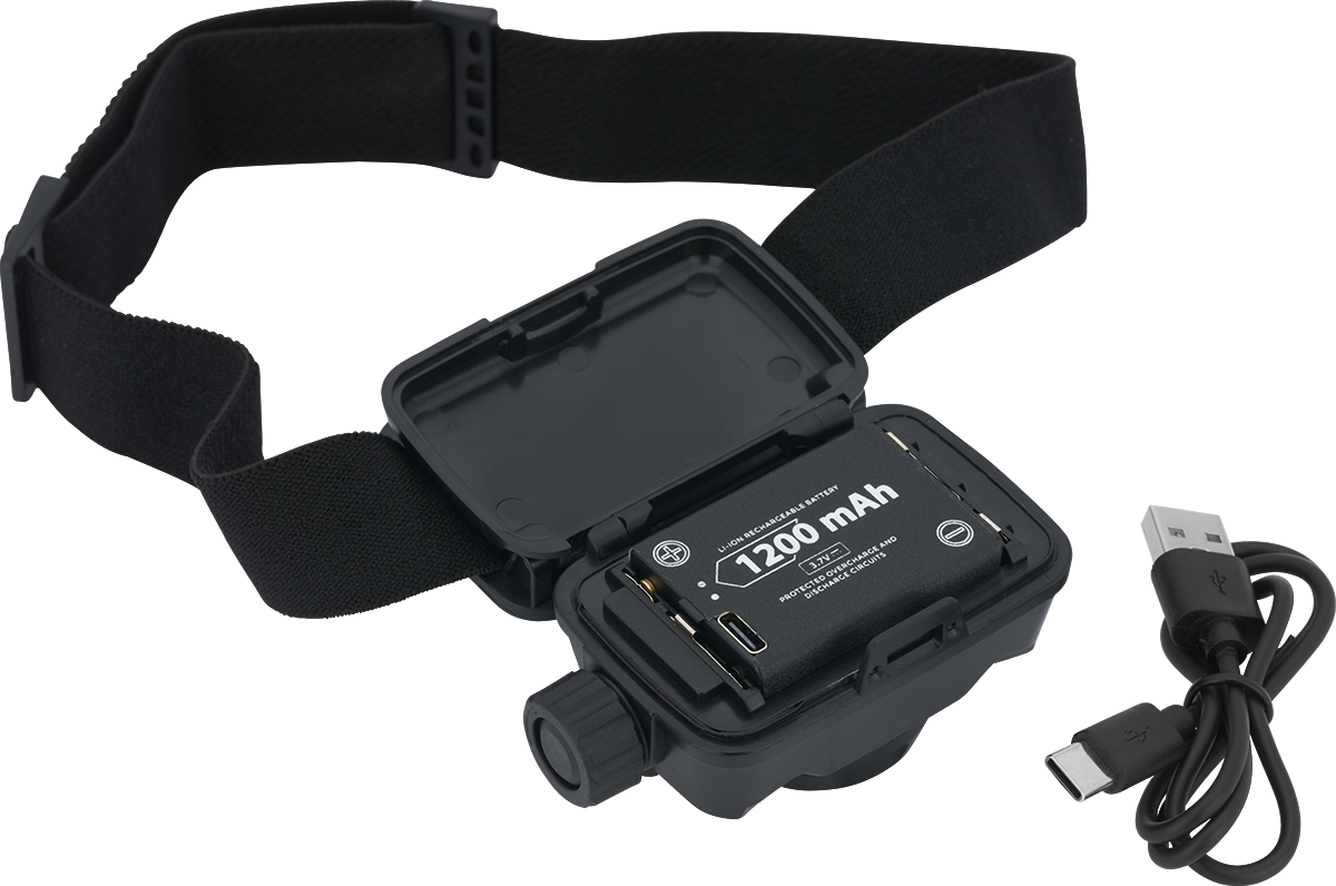 Phare hybride Power COB/XPG - FL209 Black