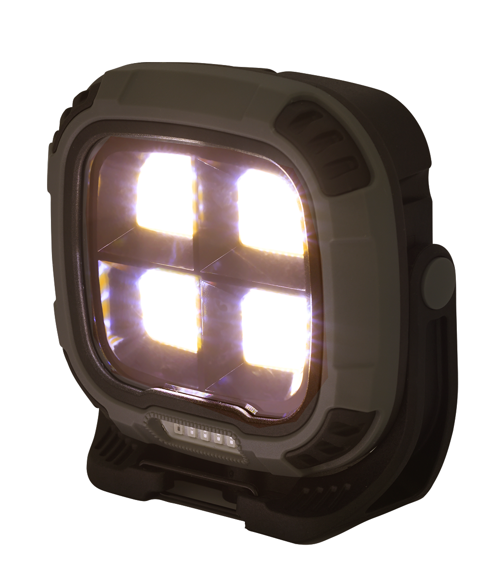 Lampe de travail quadruple COB rechargeable 20 W - FL210 Gray