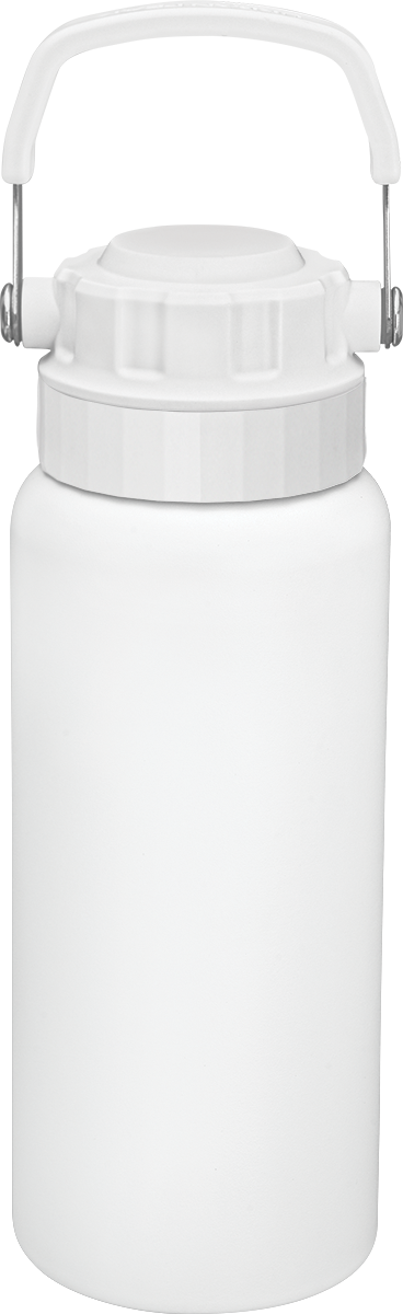 Urban Peak Bouteille à double bouchon Urban Peak® 34 oz - SL186PR white