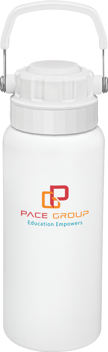 Urban Peak Bouteille à double bouchon Urban Peak® 34 oz - SL186PR white