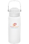 Urban Peak Bouteille à double bouchon Urban Peak® 34 oz - SL186PR white