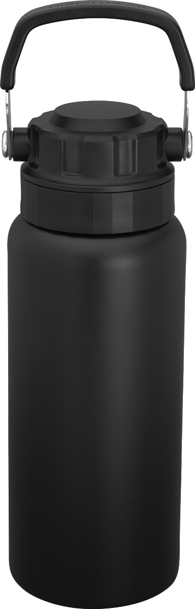 Urban Peak Bouteille à double bouchon Urban Peak® 34 oz - SL186PR black