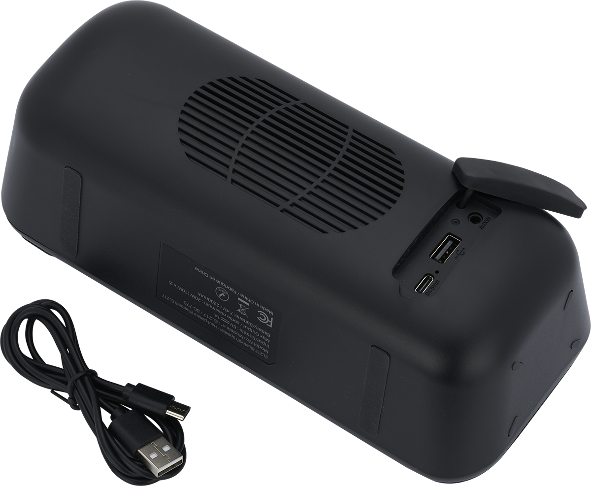Haut-parleur Boombeats 20W - EL217 Black