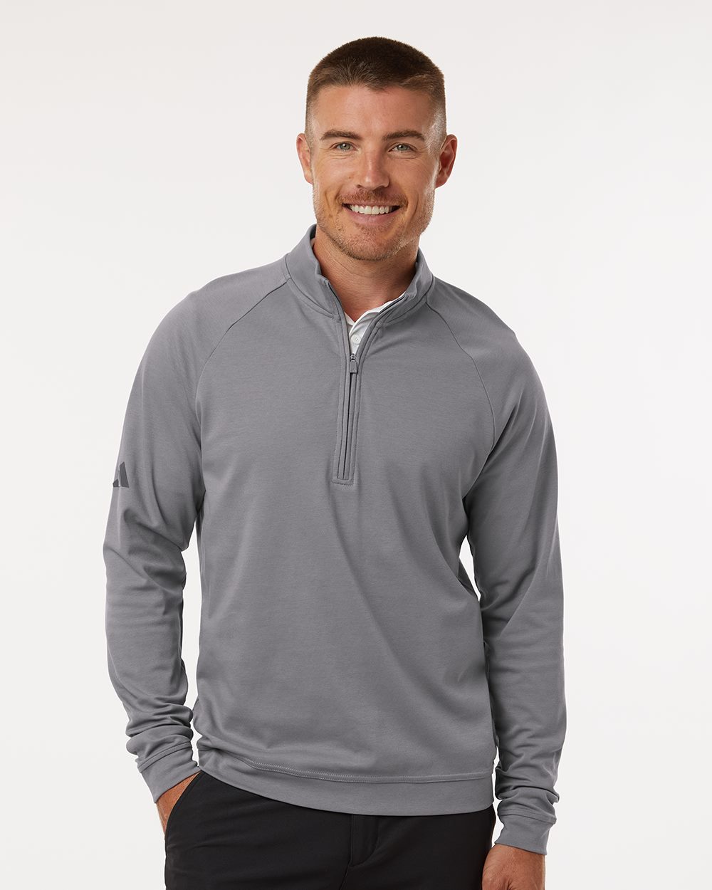 American Apparel Men's Club Quarter-Zip Pullover - A598