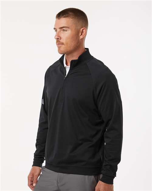Adidas Men's Club Quarter-Zip Pullover - A598 Black