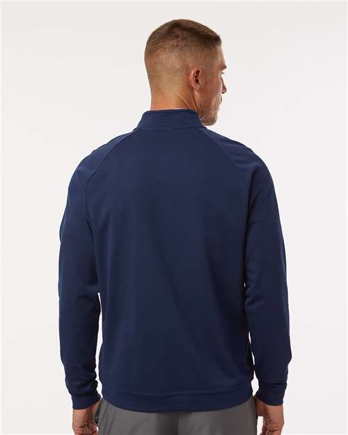 Adidas Men's Club Quarter-Zip Pullover - A598 Collegiate Navy