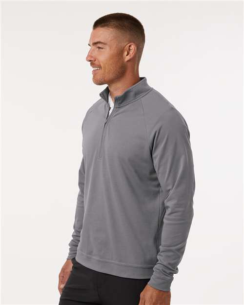 Adidas Men's Club Quarter-Zip Pullover - A598 Grey Three