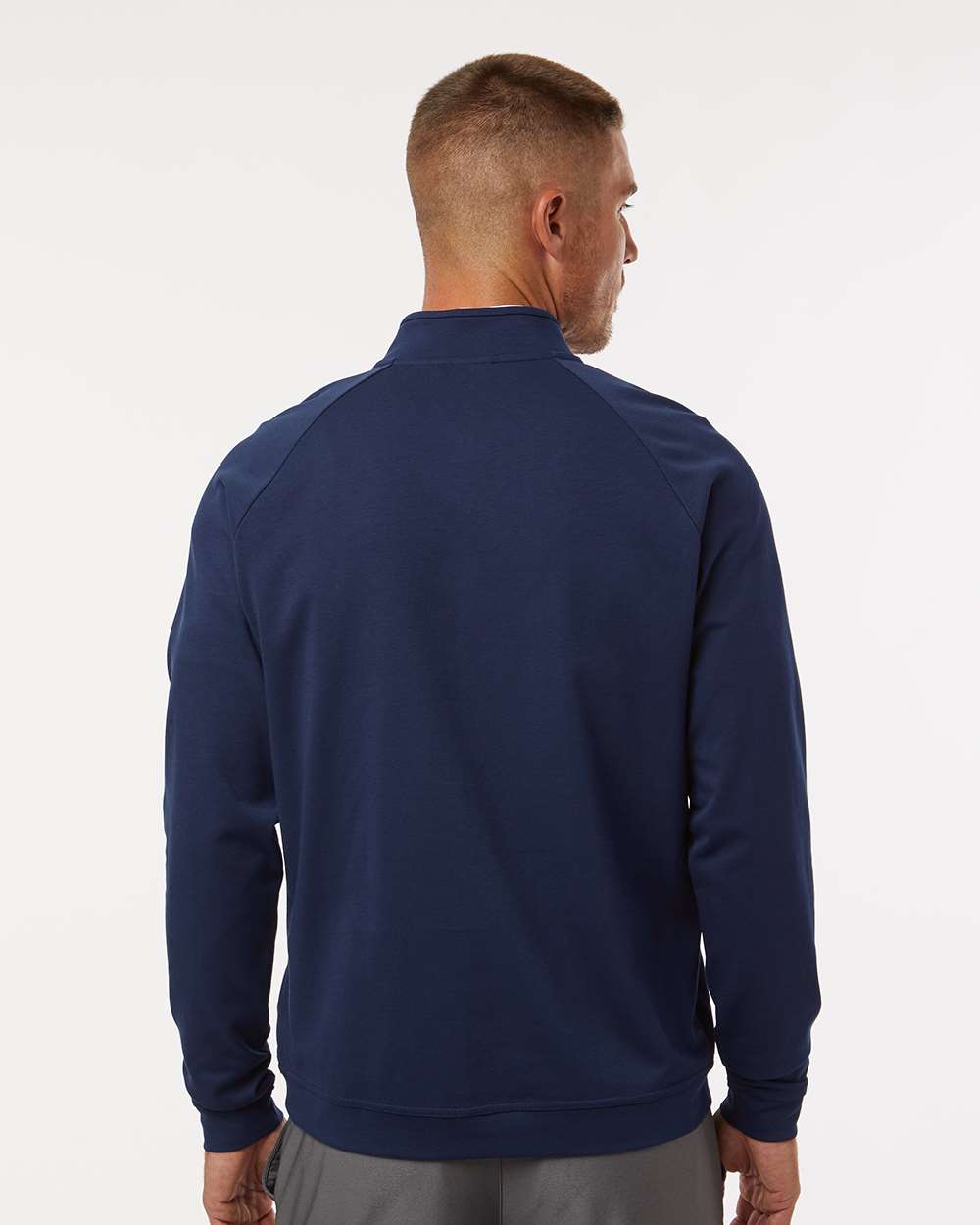 Adidas Men's Club Quarter-Zip Pullover - A598 Collegiate Navy