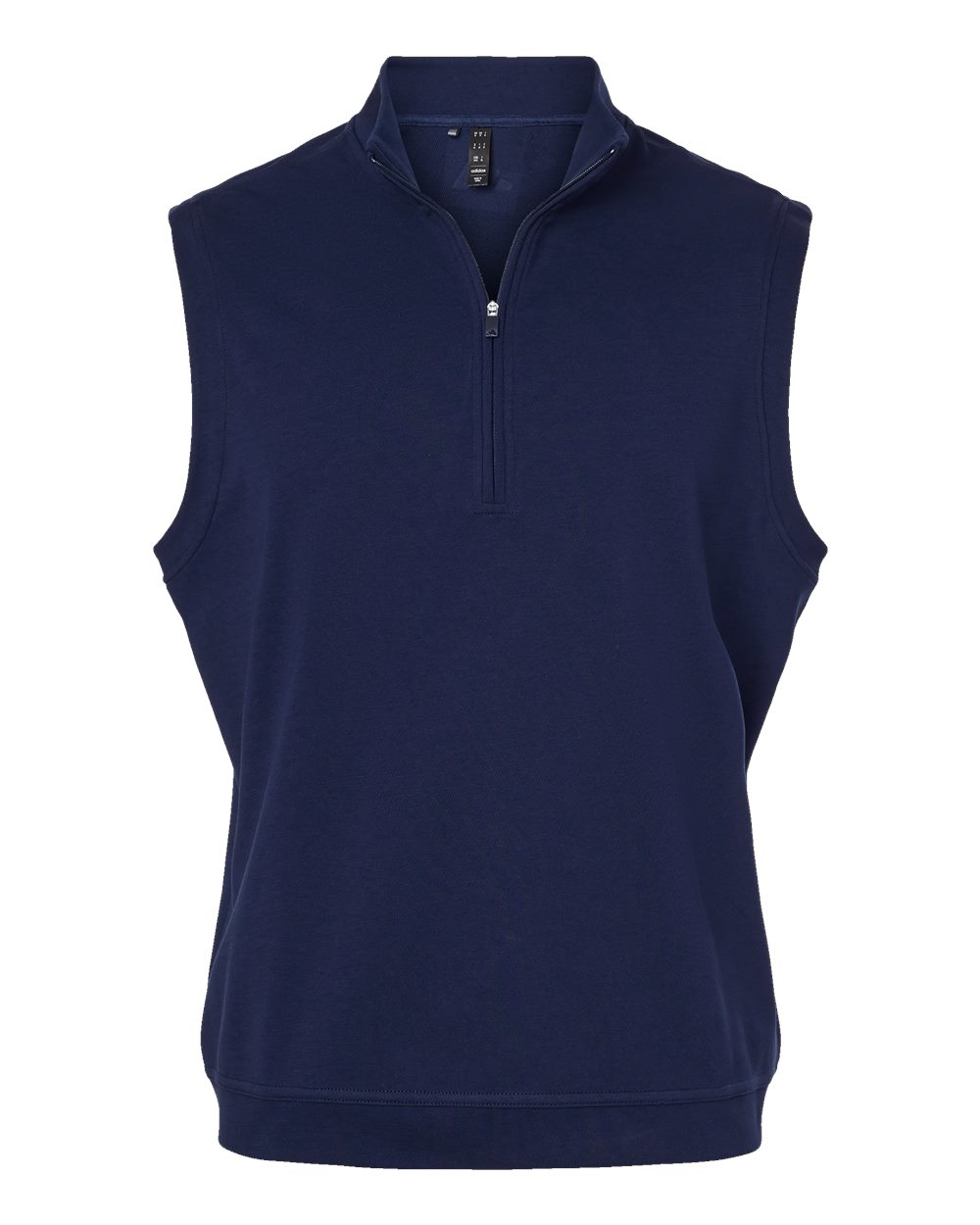 Adidas Men's Club Quarter-Zip Vest - A599 Collegiate Navy