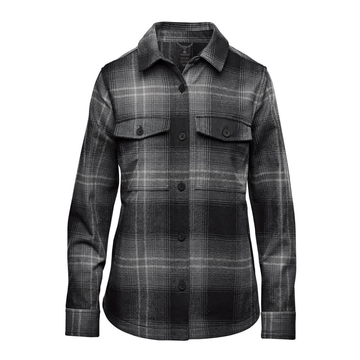 Stormtech Stormtech Women's Highland Shacket - CSH-1W CARBON- BLACK