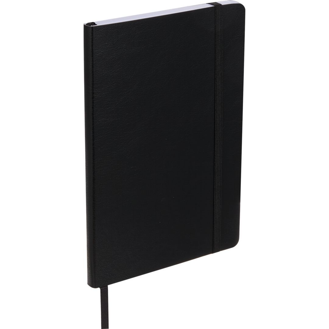 5” x 7” FSC &#174; Recycled Morano Soft Bound Journal - 2900-53 Black