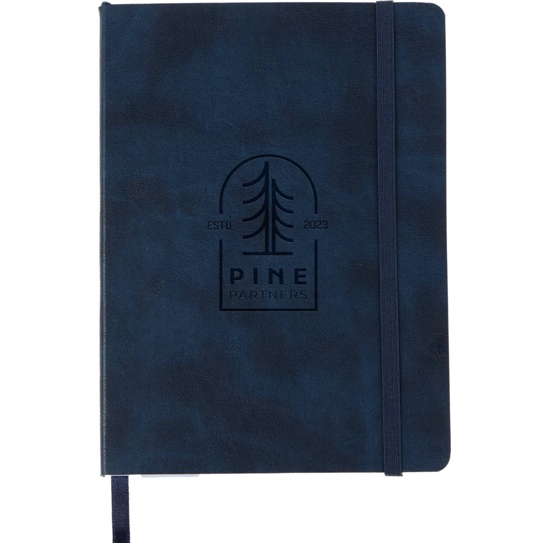 5” x 7” FSC &#174; Recycled Morano Soft Bound Journal - 2900-53 Blue