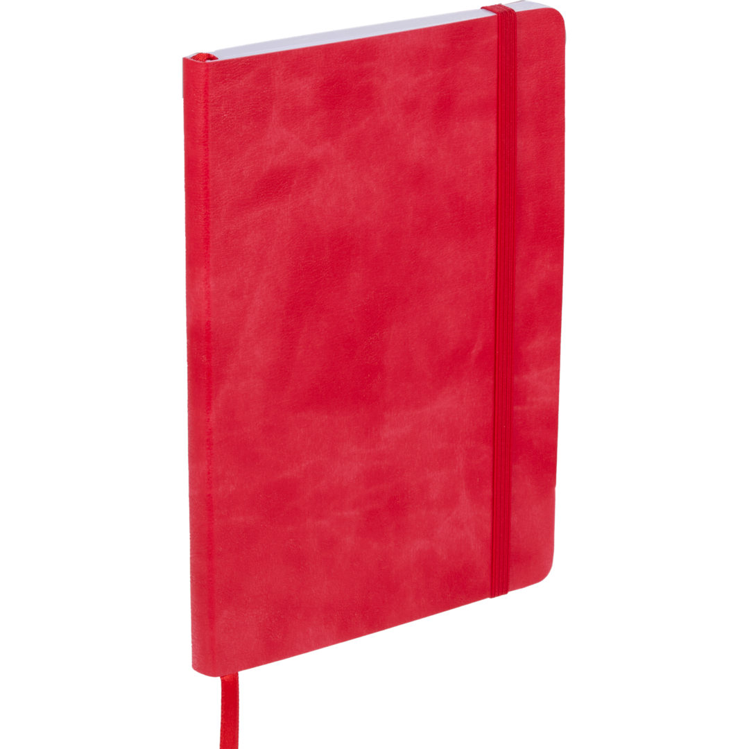 5” x 7” FSC &#174; Recycled Morano Soft Bound Journal - 2900-53 Red