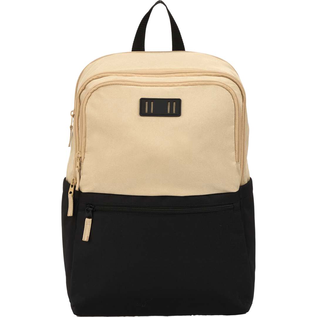 Duo Recycled 15&quot; Laptop Backpack - 9898-07 Black